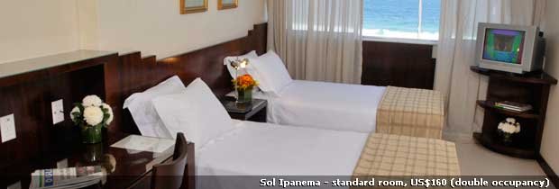 Sol Ipanema - standard room - twin beds