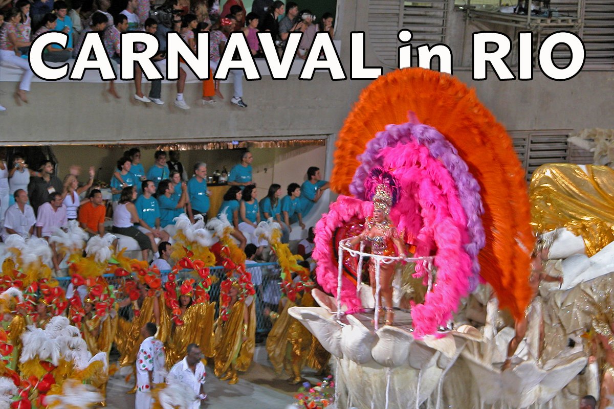Portal to Carnaval in Rio