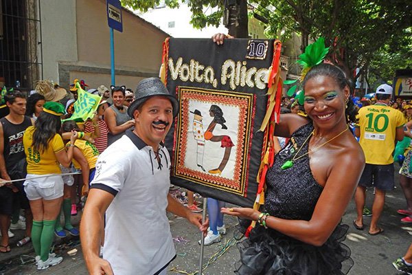 Street Carnaval in Rio de Janeiro