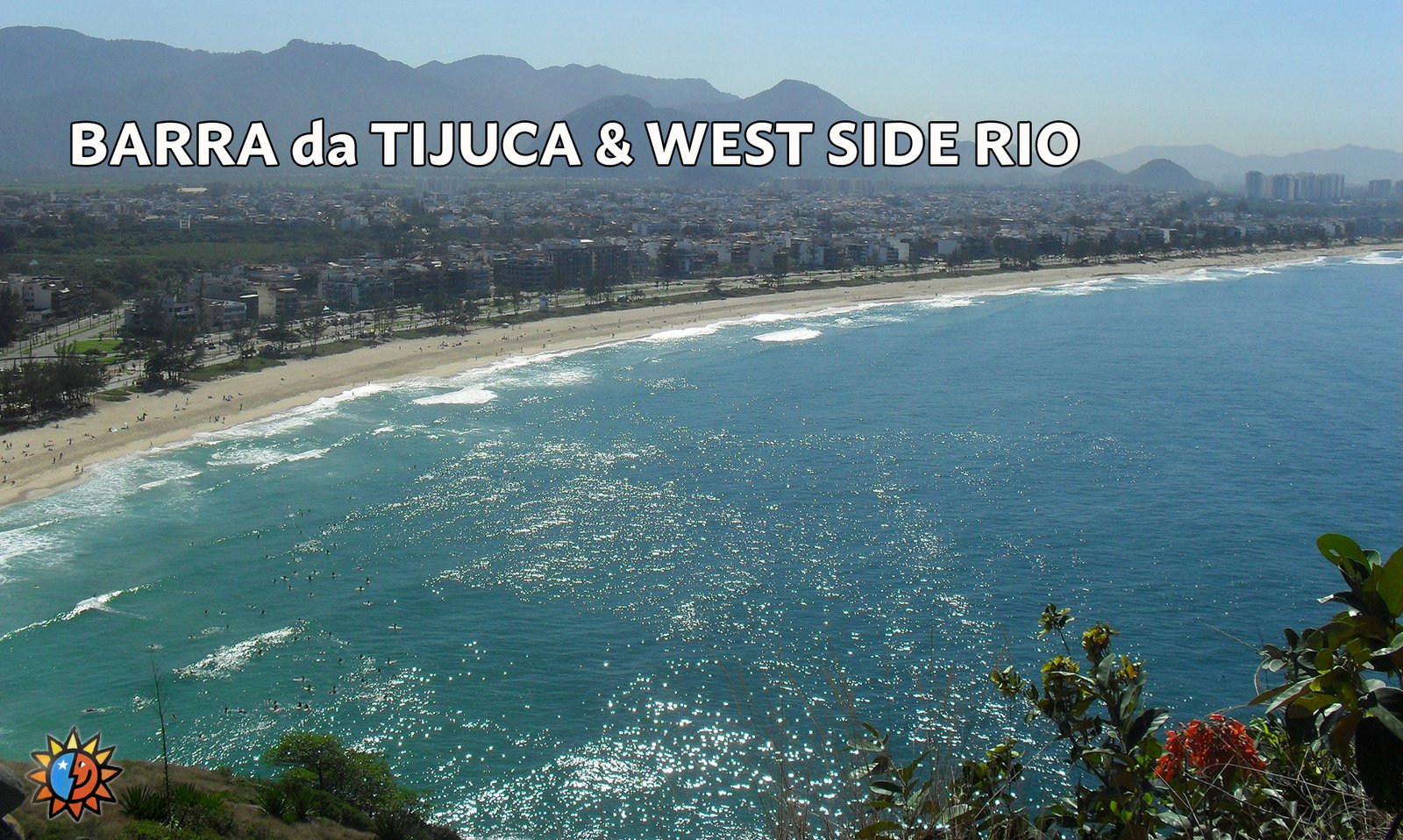 View to Barra da Tijuca Beach and Pontal