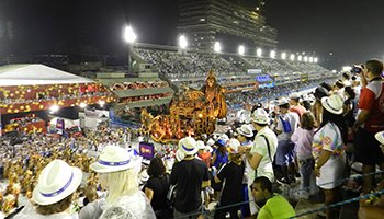 The new configuration of the Sambodromo Marques de Sapucai