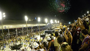 The new configuration of the Sambodromo Marques de Sapucai